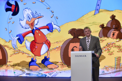 Präsentation des neuen LKW \"ACTROS\" auf der IAA-Nutzfahrzeuge in Hannover, 2012