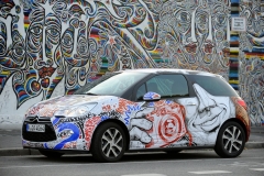 Citroën StrokeArtFair, Berlin - Von StreetArt-Künstlern individuell gestaltete DS3-Fahrzeuge