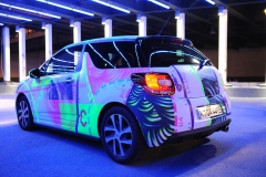 Citroën StrokeArtFair, Berlin - Von StreetArt-Künstlern individuell gestaltete DS3-Fahrzeuge